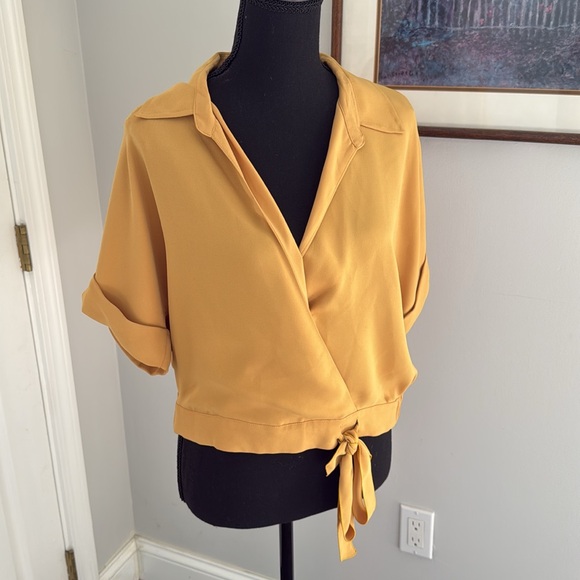 NWOT Aritzia Babaton Ozana Blouse - Size L - Picture 7 of 9